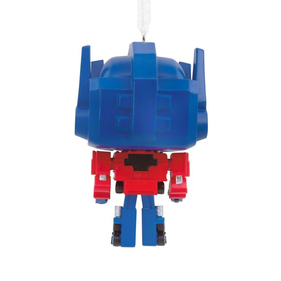 Christmas Ornament Transformers Robot Optimus Prime Funko POP Hallmark Resin - Picture 4 of 4